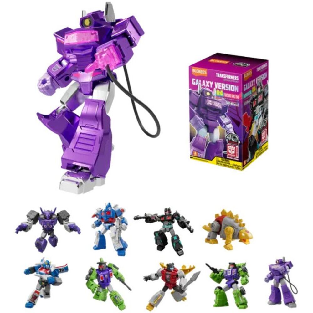 Blokees - Transformers - Galaxy Version - 04: Fractured Space-Time Model Kit 9ct